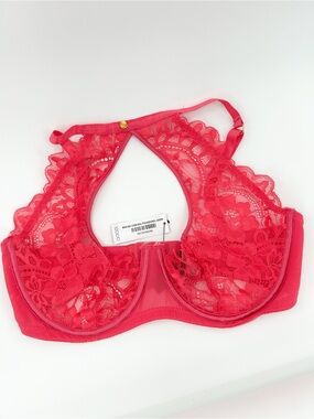 Adore Me Unlined Lace Bra 32DDD NWT